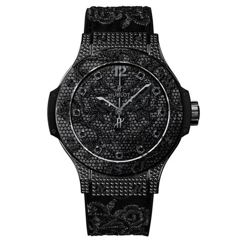 hublot big bang broderie stainless steel black diamond limited edition|Hublot Big Bang Broderie Watches .